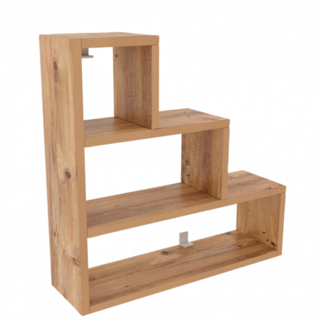 Bild på Vägghylla Piramit - Furu - Hanah Home