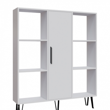 Bild på Bokhylla Peoria - Vit - Hanah Home