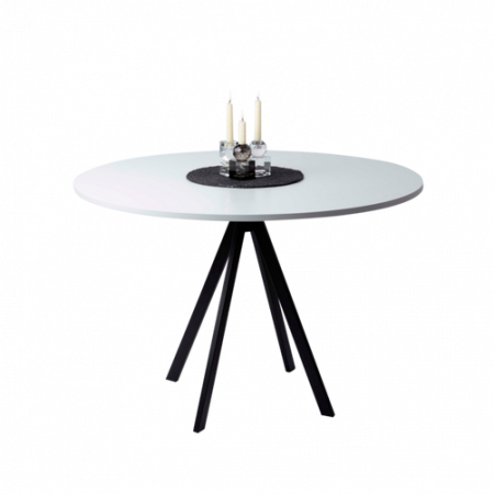 Bild på Matbord askfaner grå D110 Holiday - Wood Furniture