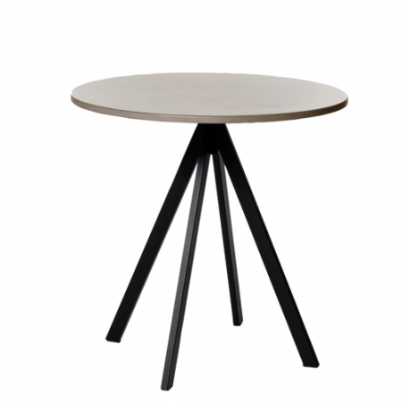 Bild på Matbord MDF sandgrå D75 Holiday - Wood Furniture