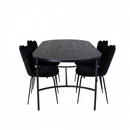 Bild på Matgrupp Skate med 4 st maststolar Limhamn Light - Venture Home