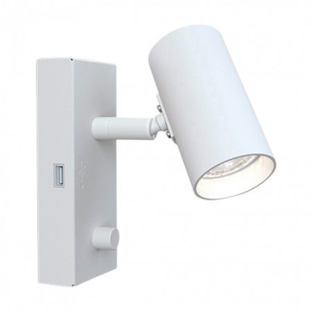 Bild på Vägglampa Tyson USB vänster - Belid