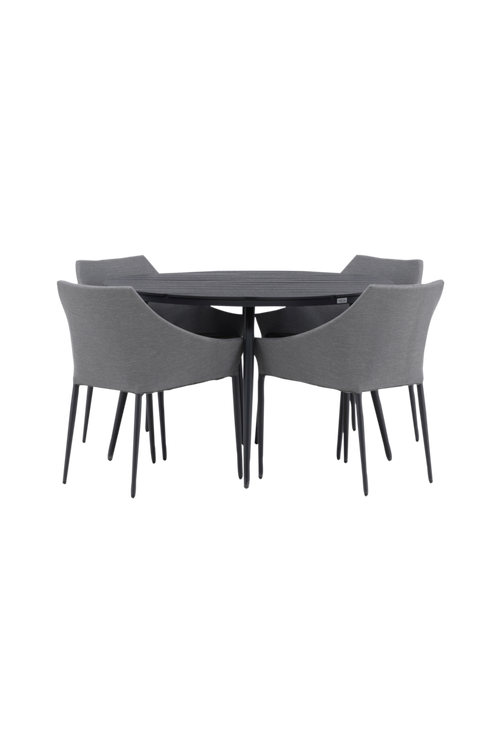 hom_1696783-01_Fs Bild på Matgrupp Break med 4 st matstolar Spoga - Venture Home