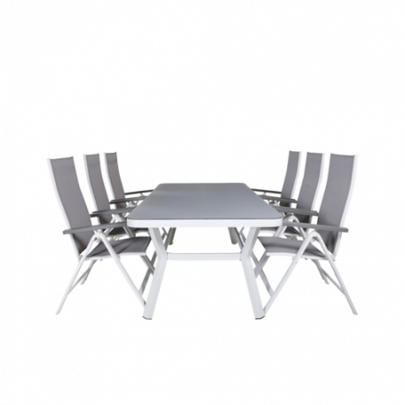 Bild på Matgrupp Virya med 6st 5 positionsstolar Albany - Venture Home