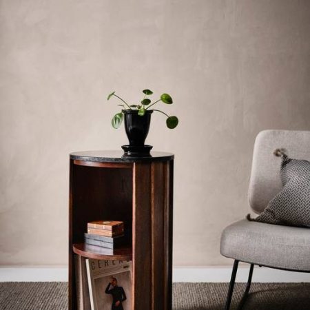 Bild på CORTONA sidobord ø 40 cm - hög - Jotex