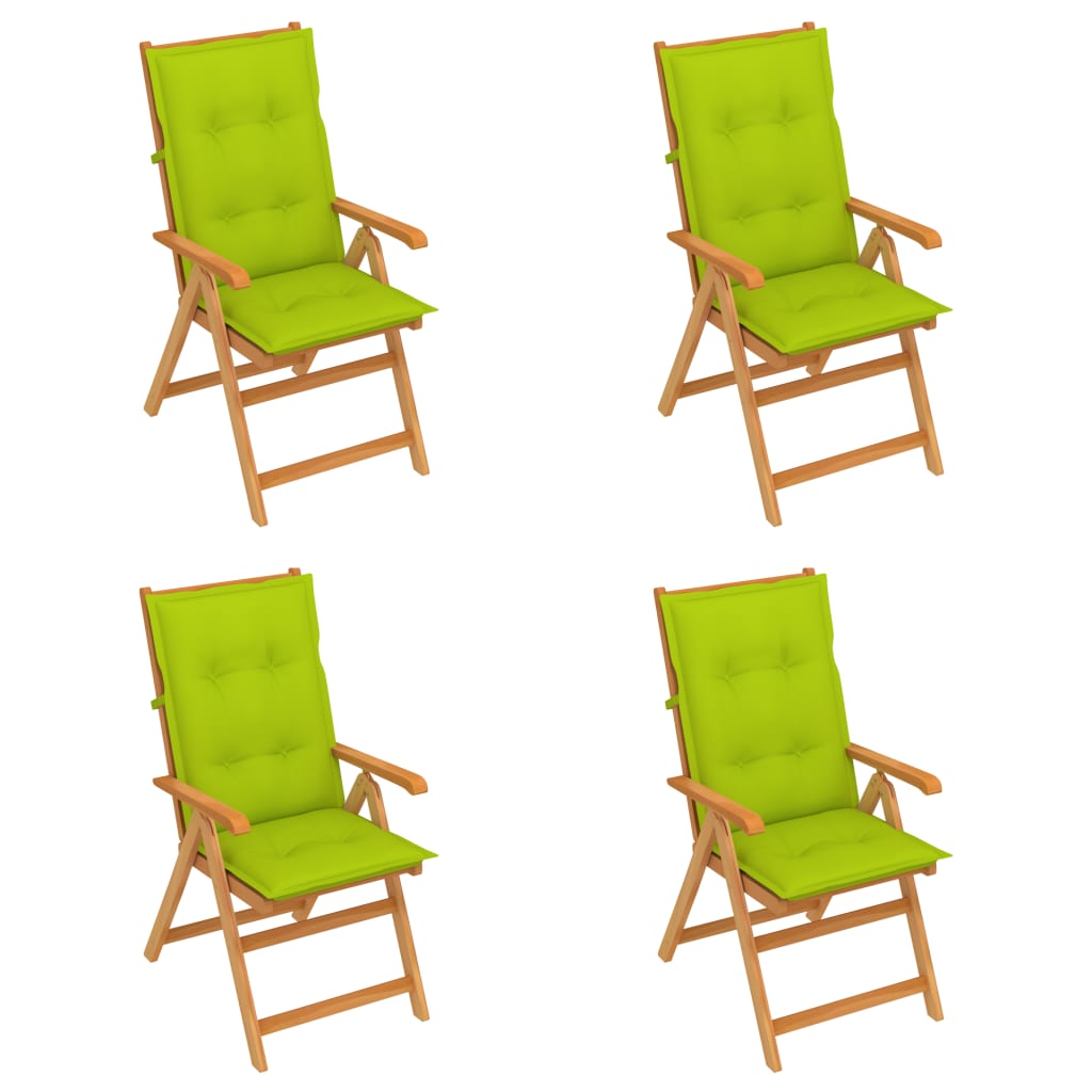 8720286298046_a_en_hd_1 Bild på vidaXL Trädgårdsstolar med ljusgröna dynor 4 st massiv teak