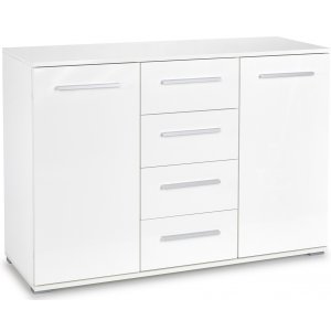 Abdel förvaringsmöbel 116 cm - Vit - Byråar -Hyllor & Förvaring - Byråar