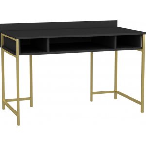 Alma skrivbord 120 x 60 cm - Guld/antracit - Övriga kontorsbord & skrivbord