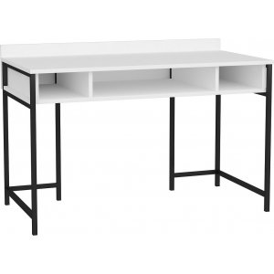 Alma skrivbord 120 x 60 cm - Svart/vit - Övriga kontorsbord & skrivbord