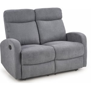 Anslo 2-sits reclinersoffa - Grå - 2-sits soffor