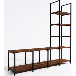 Anvers mediabänk - Valnöt - TV-bänkar & mediabänkar -TV-bänkar & mediabänkar - Hyllor & Förvaring