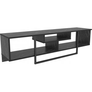 Asal mediabänk 150 cm - Svart marmor - TV-bänkar & mediabänkar -TV-bänkar & mediabänkar - Hyllor & Förvaring