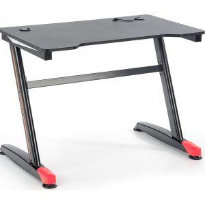 Astal skrivbord 100x60 cm - Svart/röd - Datorbord & Laptopbord