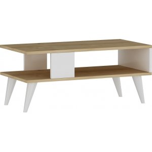 Ayca soffbord - Safir ek/vit - Soffbord i trä