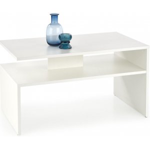 Basheer soffbord 90 x 50 cm - Vit - Soffbord i trä