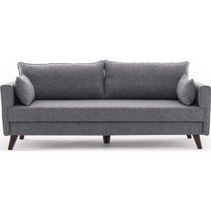 Bella 3-sits soffa - Grå - 3-sits soffor
