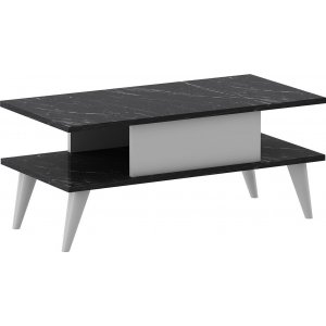 Beta soffbord - Svart/vit - Soffbord i trä