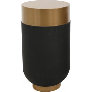 Bud sidobord 70 cm - Guld/svart - Sidobord & lampbord