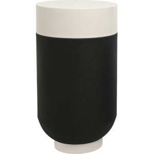 Bud sidobord 70 cm - Svart/vit - Sidobord & lampbord