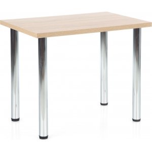 Buno matbord 90 cm - Sonoma ek/krom - Övriga matbord