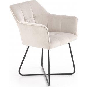 2 st Cadeira karmstol 377 - Beige - Karmstolar