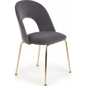 4 st Cadeira matstol 385 - Grå - Klädda & stoppade stolar