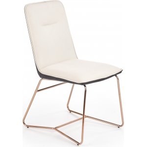 4 st Cadeira matstol 390 - Gräddvit - Konstläderklädda stolar