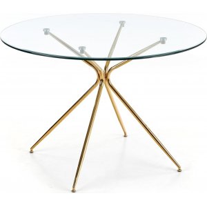Capo matbord Ø110 cm - Guld - Ovala & Runda bord