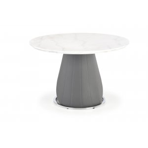 Carmela matbord Ø120 cm - Vit - Ovala & Runda bord