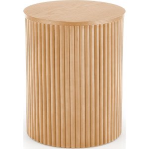 Celie soffbord Ø40 cm - Trä - Soffbord i trä