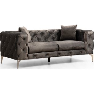 Como 2-sits soffa - Antracit - 2-sits soffor