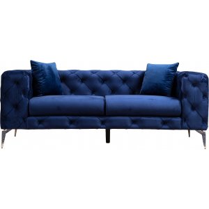 Como 2-sits soffa - Marinblå - 2-sits soffor