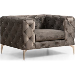 Como fåtölj - Antracit - Tygfåtöljer