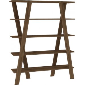 Conde bokhylla - Valnöt - Bokhyllor -Hyllor - Bokhyllor