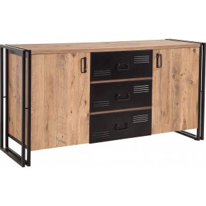 Cosmo Rio skänk - Furu/svart - Skänkar & Sideboards -Skänkar & Sideboards - Hyllor & Förvaring