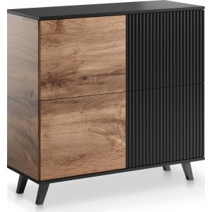 Fate skåp - Wotan ek/svart - Skåp -Skåp - Hyllor & Förvaring