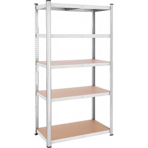 Galore hylla 200 cm - Silver/beige - Bokhyllor -Hyllor - Bokhyllor