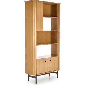 Giga bokhylla 97 cm - Ek/svart - Bokhyllor -Hyllor - Bokhyllor