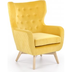 Goodman fåtölj - Gul - Tygfåtöljer
