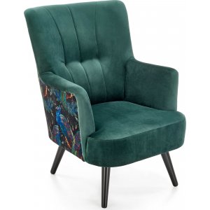 Gopani fåtölj - Grön - Tygfåtöljer