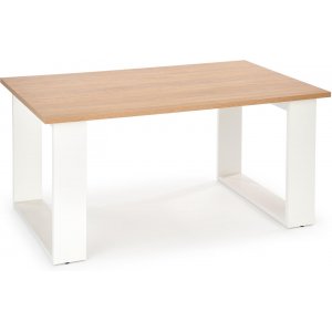 Ground soffbord 100 x 64 cm - Vit - Soffbord i trä