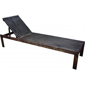 Haotan solbädd - Valnöt + Skyddande sprayvax - Solstolar & Däckstolar