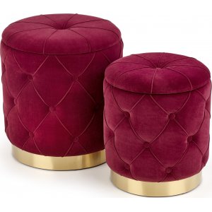 Hitch sittpuff - Röd - Sittpuffar