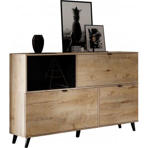 Intel skåp - Ek/svart - Skåp -Skåp - Hyllor & Förvaring