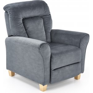 Jonette fåtölj - Grå - Tygfåtöljer