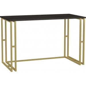 Kane skrivbord 120 x 60 cm - Guld/mörkgrå - Övriga kontorsbord & skrivbord