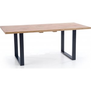 Kasady matbord 160-210 cm - Wotan ek/svart - Övriga matbord