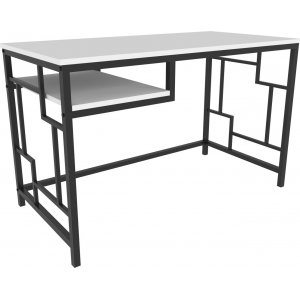 Kennesaw skrivbord 120 x 60 cm - Svart/vit - Övriga kontorsbord & skrivbord