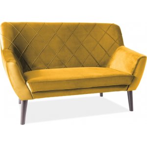 Kier 2-sits soffa - Orange sammet - 2-sits soffor