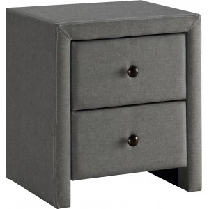 Klara sängbord - Grå - Sängbord -Sovrumsmöbler - Sängbord